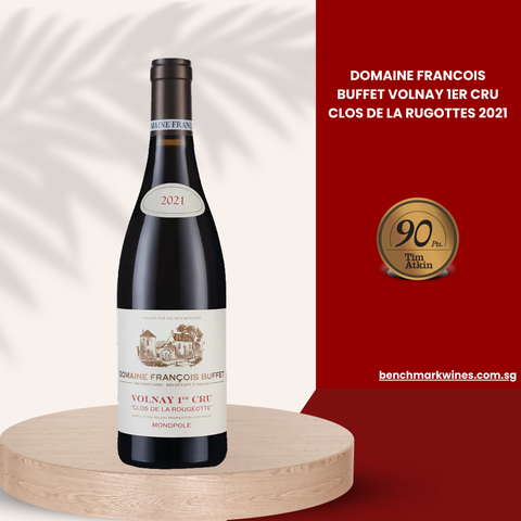 Domaine Francois Buffet Volnay 1er Cru Clos de la Rugottes Monopole 2021, 750ml