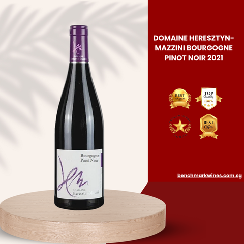 Domaine Heresztyn-Mazzini Bourgogne Pinot Noir 2021, 750ml