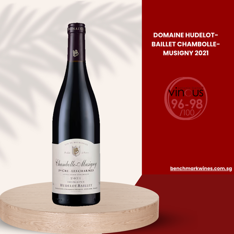 Domaine Hudelot-Baillet Chambolle-Musigny 1er Cru Les Charmes 2021, 750ml