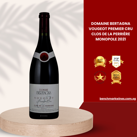 Domaine Bertagna Vougeot Premier Cru Clos de la Perrière Monopole 2021, 750ml