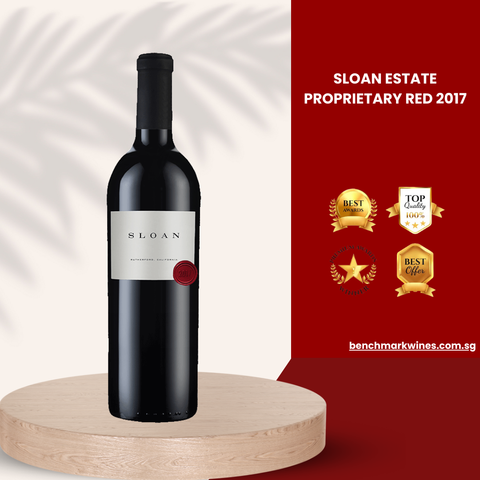 Sloan Estate Proprietary Red Rutherford 2017, 750ml