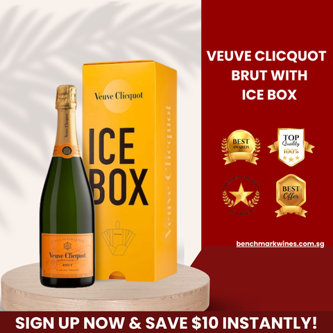 Veuve Clicquot Brut With Ice Box NV France Champagne, 750ml