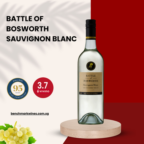 Battle of Bosworth Organic Sauvignon Blanc 2023 McLaren Vale, 750ml