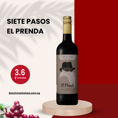 Siete Pasos 'El Prenda' Crianza [Tempranillo-grenache] 2017 Rioja, 750ml