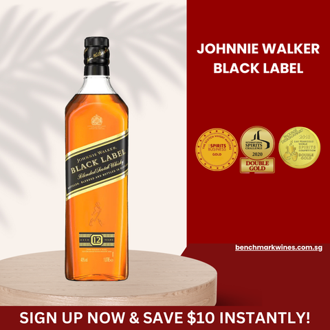 Johnnie Walker Black Label blended Scotch whisky, 700ml