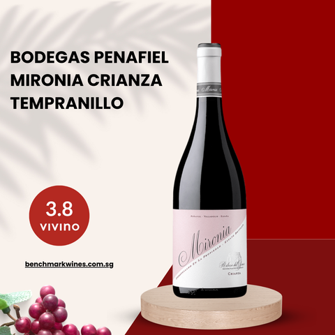 Bodegas Penafiel Mironia Crianza Tempranillo 2015 Rioja, 750ml