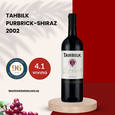 Tahbilk 'Eric Stevens Purbrick' Shiraz 2002  Nagambie Lakes, 750ml