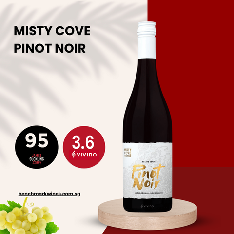 Misty Cove 'Estate' Pinot Noir 2024 Marlborough, 750ml