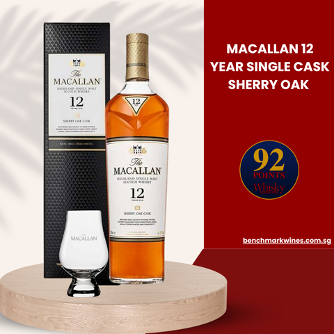 Macallan 12 Years Old Double Cask Single Malt Whisky, 700ml