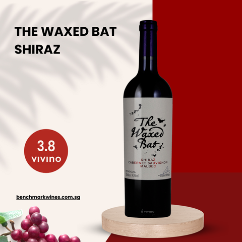 The Waxed Bat Shiraz Cabernet Sauvignon Malbec 2022 Mendoza, 750ml