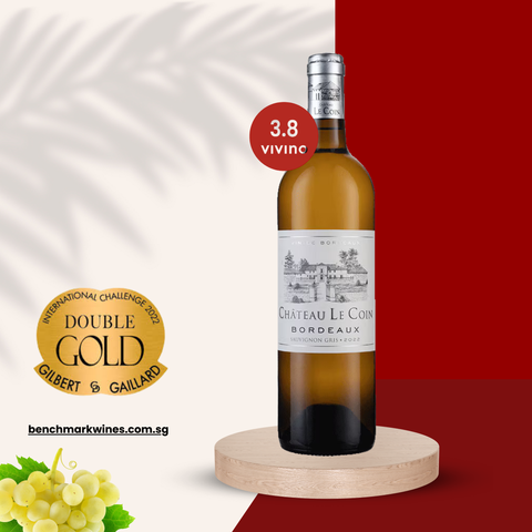 Chateau Le Coin Sauvignon Gris 2022 Bordeaux, 750ml