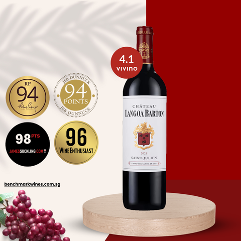 Chateau Langoa Barton 3eme Cru Classe Saint-Julien 2020,  750ml