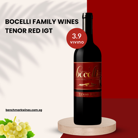 Bocelli Family Wines 'Tenor Red' IGT 2018, 750ml