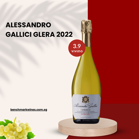Alessandro Gallici Glera 2022 (Veneto) Prosecco, 750ml