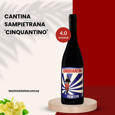 Cantina Sampietrana 'Cinquantino' Puglia Primitivo I.G.P. 2018