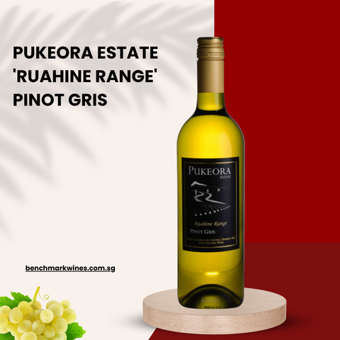 Pukeora Estate 'Ruahine Range' Pinot Gris 2015, 750ml