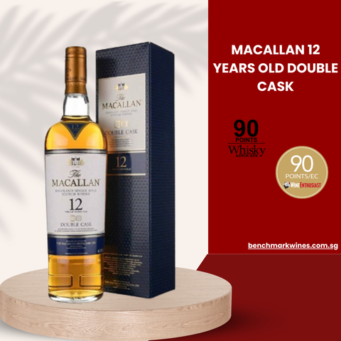 Macallan 12 Years Old Double Cask Single Malt Whisky, 700ml