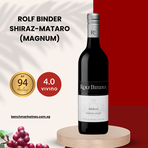 Rolf Binder 'Hubris' Shiraz-Mataro 2004 (1500ml Magnum)