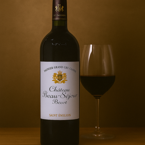 Château Beau-Séjour Bécot Merlot Cabernet 2020 Red Wine, 750ml