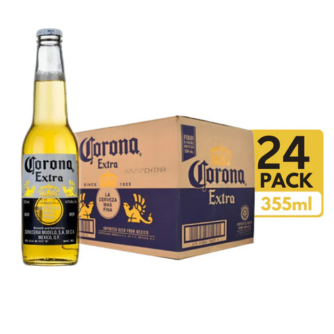 Corona Extra Beer- 24 bottles x 355ml