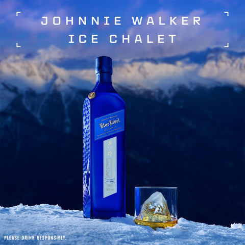 Limited Edition Johnnie Walker Blue Label Ice Chalet