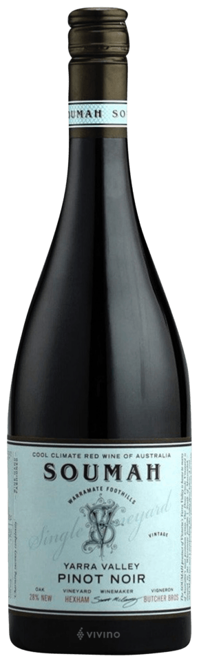 Soumah 'Hexham Vineyard' Pinot Noir 2019 Yarra Valley, 750ml