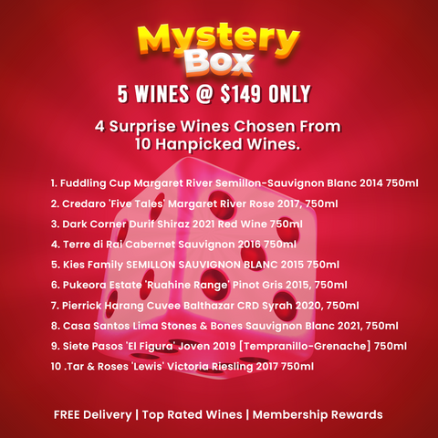 Cloudy Bay & 4 Mystery Wines
