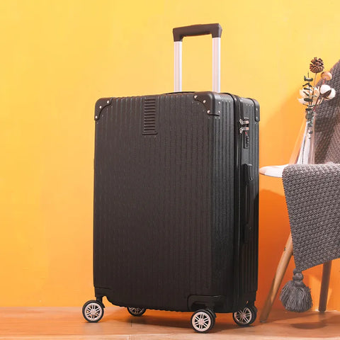 Leather Suitcase Travel Bag (24 Inch)