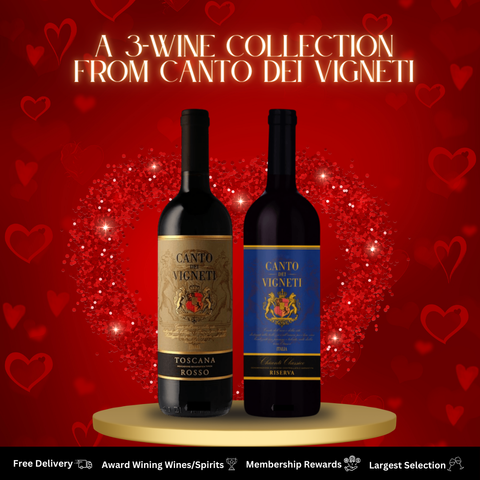 A Taste of Tuscany: Canto dei Vigneti Red Wine Duo