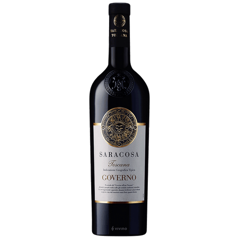 Saracosa 'Governo Rosso' Sangiovese-Merlot 2021 (Toscana) Red Wine, 750ml