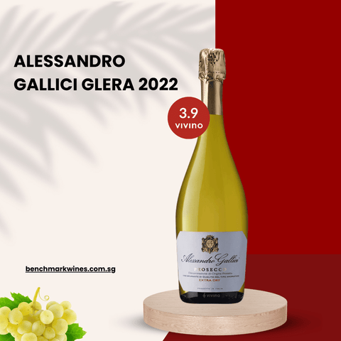 Alessandro Gallici Glera 2022 (Veneto) Prosecco, 750ml - Sparkling WinesBenchmark Wines