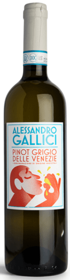 Alessandro Gallici Pinot Grigio 2022, 750ml - White WineBenchmark Wines