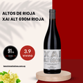 Altos de Rioja XAI Alt 690M Tempranillo 2018 Rioja, 750ml - Red WineBenchmark Wines