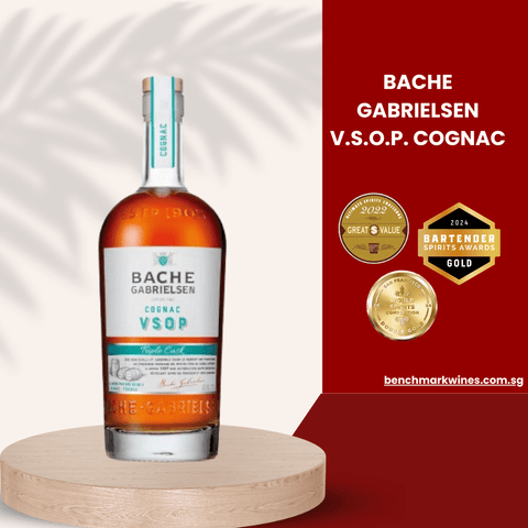 Bache Gabrielsen V.S.O.P. Triple Cask Cognac, 700ml - CognacBenchmark Wines