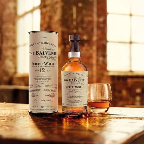 Balvenie 12 Year Double Wood Single Malt 700ml w/Gift Box - WhiskyBenchmark Wines
