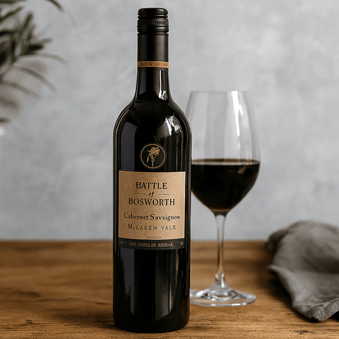Battle of Bosworth Organic Cabernet Sauvignon 2017 McLaren Vale, 750ml - Red WineBenchmark Wines