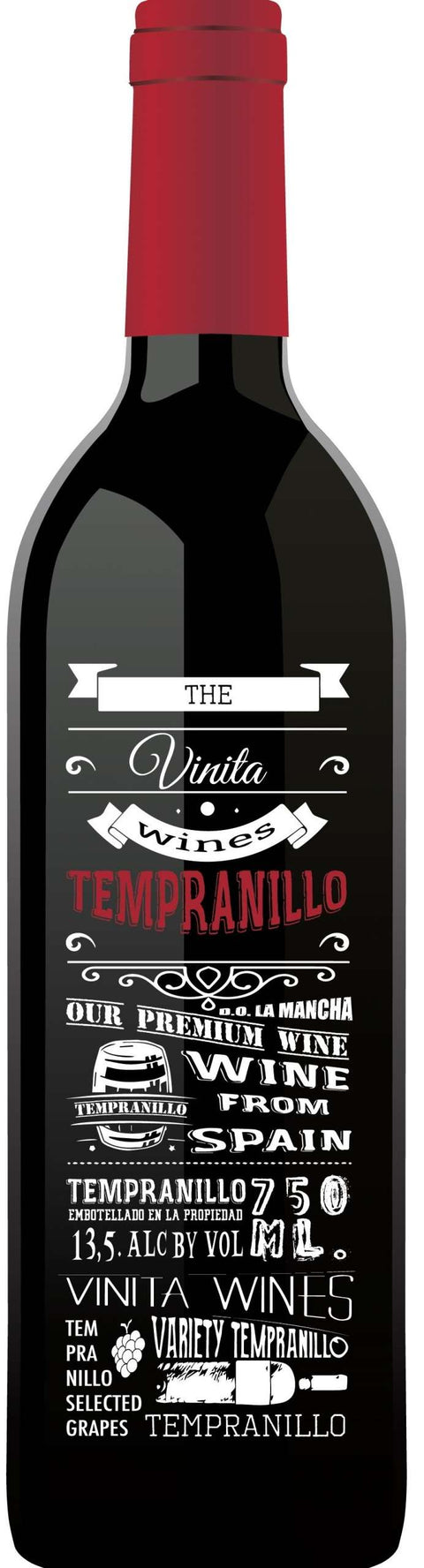 The Vinita Wines Tempranillo 2016-0