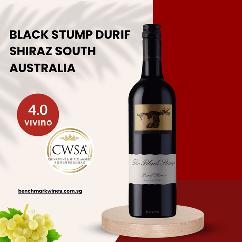 Black Stump Durif Shiraz 2021 South Australia, 750ml - Red WineBenchmark Wines