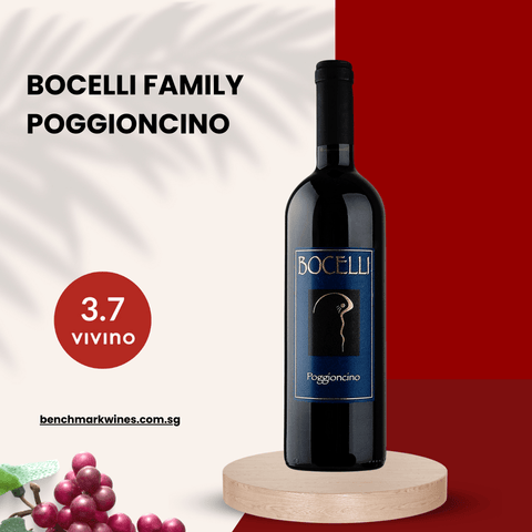 Bocelli Family Wines 'Poggioncino' 2015 Tuscany, 750ml - Red WineBenchmark Wines