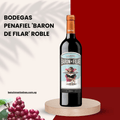 Bodegas Penafiel 'Baron de Filar' Roble 2018 [Tempranillo - Merlot - Cabernet], 750ml - Red WineBenchmark Wines