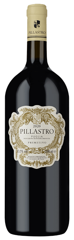 Cantine due Palme Pillastro Primitivo 2022 Puglia, 750ml - Red WineBenchmark Wines