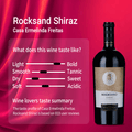 Casa Ermelinda Freitas 'Rocksand' Shiraz 2021 (Peninsula de Setubal) Red Wine, 750ml - Red WineBenchmark Wines
