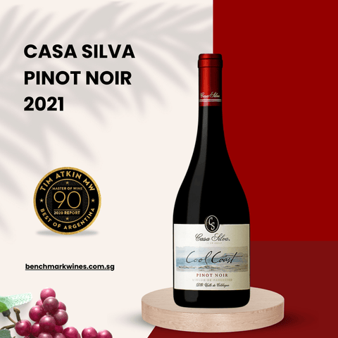 Casa Silva Cool Coast Pinot Noir 2021 Colchagua Valley, 750ml - Red WineBenchmark Wines