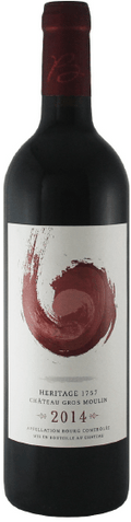 Ch. Gros Moulin 'Cuvee Heritage 1757' Cotes de Bourg Rouge 2016, 750ml - Red WineBenchmark Wines