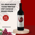 Ch. Gros Moulin 'Cuvee Heritage 1757' Cotes de Bourg Rouge 2016, 750ml - Red WineBenchmark Wines