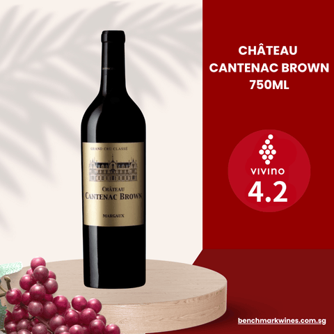 Château Cantenac Brown Margaux (Grand Cru Classé), 750ml - Red WineBenchmark Wines