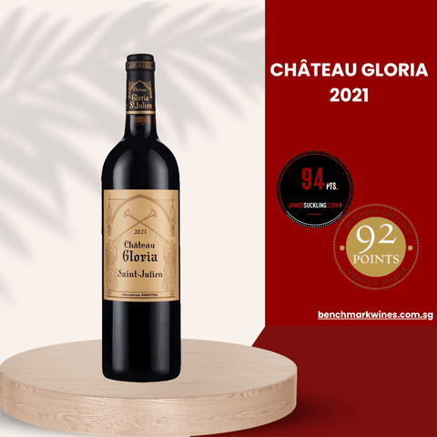 Château Gloria Cabernet Sauvignon 2021 Saint - Julien, 750ml - Red WineBenchmark Wines