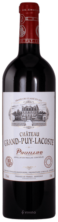 Château Grand - Puy - Lacoste 2021 Bordeaux, 750ml - Red WineBenchmark Wines