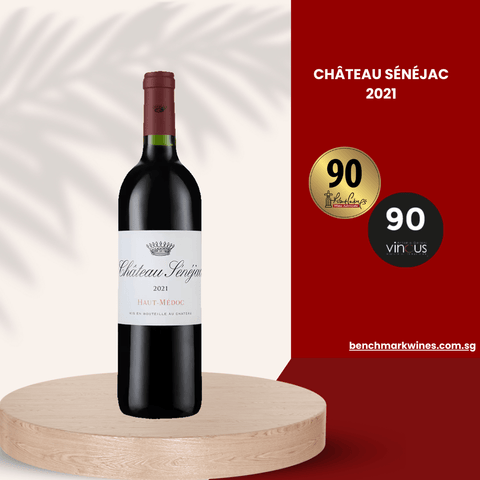 Château Sénéjac 2021, Pack of 12, 750ml Each - Red WineBenchmark Wines