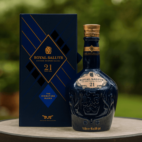 Chivas royal salute 21 years blended scotch whiskey with Gift box, 700ml - whiskeyBenchmark Wines